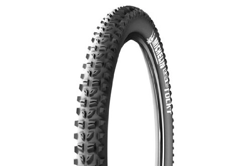Mountain Bike Tyres : Michelin MTM307 Wild Rock'R Advanced Tubeless Reinforced Tyre - Black / Grey, 26X2.10 Inch