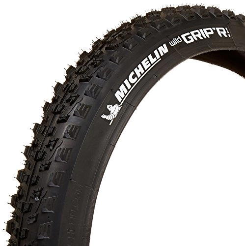 Mountain Bike Tyres : Michelin MTM313 Wild Grip Mixed Terrain MTB Tyre - Black, 26 x 2.40 Inch