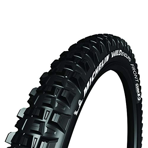 Mountain Bike Tyres : Michelin Wild Enduro Front Mountain Bike Tire for Mixed Terrain, MAGI-X Compound, 27.5 x 2.40 inch