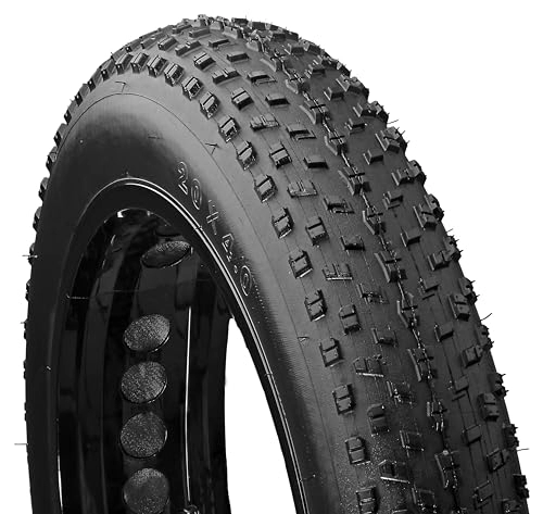 Mountain Bike Tyres : Mongoose Fat Tire Bike Tire, Mountain Bike Accessory, 20 x 4 inch, Black