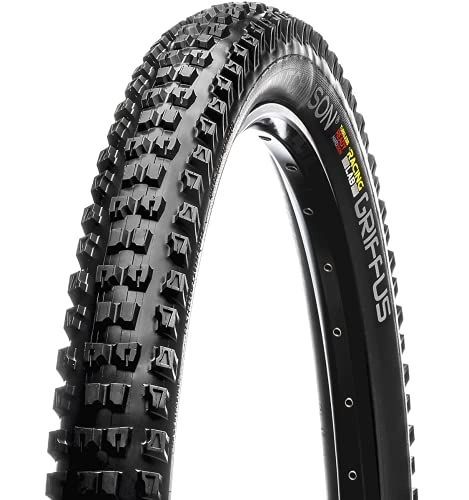 Mountain Bike Tyres : Motodak Griffus Folding Tyre, Black, 27.5 x 2.50