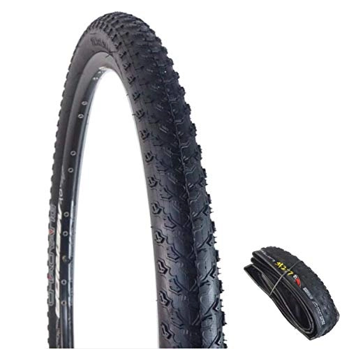 Mountain Bike Tyres : Mountain Bike Protection Tire 120TPI Anti-stab Lightweight Folding Performance Tire (27.5X1.95)