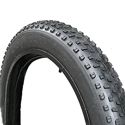 Mountain Bike Tyres : NIULLA Bicycle tires, accessories, strong grip, suitable for mountain / snow / cross-country / beach, American valve 32mm, 20" X 4.0, 26" X 4.0, 20 * 4