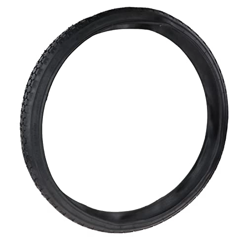 Mountain Bike Tyres : Oshhni Bike Tyre 26x2.125 / bicycle Solid Tire Road Bike Wire Tires / Puncture Resistant Durable Replacement for Mountain Bicycle Road Bike, Black