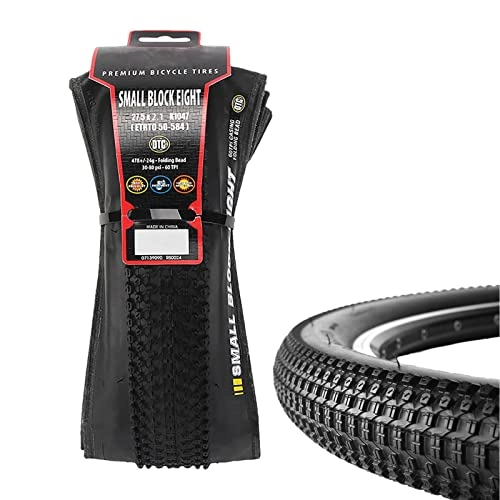 Mountain Bike Tyres : osmanthus Bicycle Tires - Folding Anti-slipping Bike Tyres, 26 27in Grippy and Fast for All Mountain Bike Trails, Bicycle Tyres for Urban Road & Bicycle Lanes, Anti-puncture & Shockproof