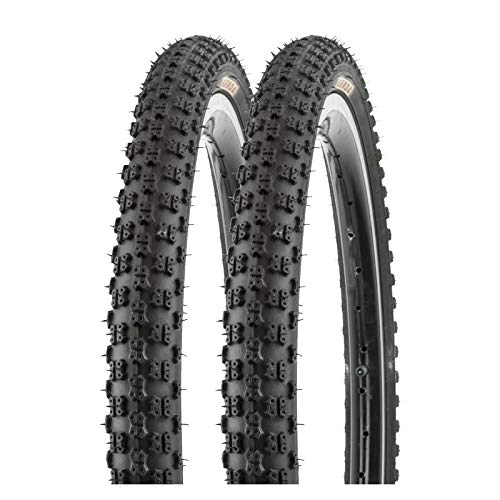 Mountain Bike Tyres : P4B | 2 x 20 Inch BMX Bicycle Tyres | 47-406 (20 x 1.75) | In Black | For Mountain Bike and BMX Excellent for Road, Gravel and Forest Paths Bicycle Tyres