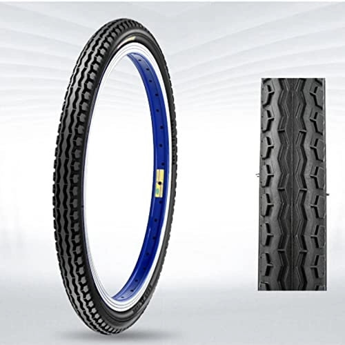 Mountain Bike Tyres : Pair 20 Inch Bike Tires with Nylon Protection for Mountain Bicycle Dirt Offroad Bike