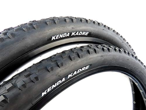 Mountain Bike Tyres : Pair of KENDA K1027 KADRE Bike Tyres, 27.5 x 2.10, Cross-Country MTB, ETRTO 52-584