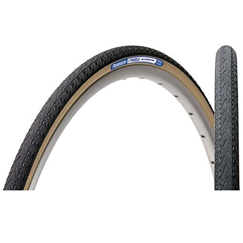 Mountain Bike Tyres : Panaracer Pasela Protite Wired Urban Tyre : Black / Amber, 26 x 1.75