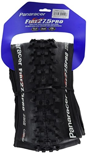 Mountain Bike Tyres : panaracer Unisex's Fire Pro Folding MTB Tyre, Black, 27.5 x 2.35-Inch