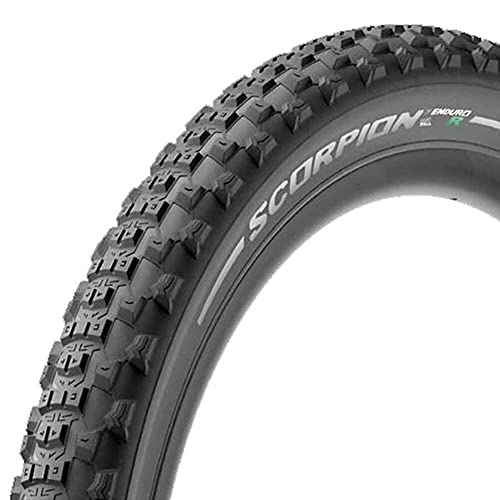 Mountain Bike Tyres : Pirelli Unisex – Adult's Scorpion MTB Rear Specific Tyres, Black, 27.5x2.6
