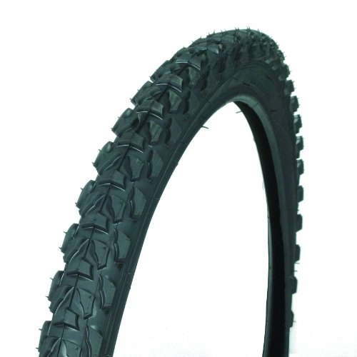 Mountain Bike Tyres : Profex MTB 60024 Bicycle Tyre 26 x 2.125 Inches Black