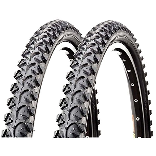 Mountain Bike Tyres : Raleigh CST T1280 Annupurna 26" x 1.95 Mountain Bike Tyres (Pair)