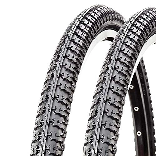 Mountain Bike Tyres : Raleigh CST T1345 26" x 1.75 Centre Raised Tread Mountain Bike Tyres (Pair)