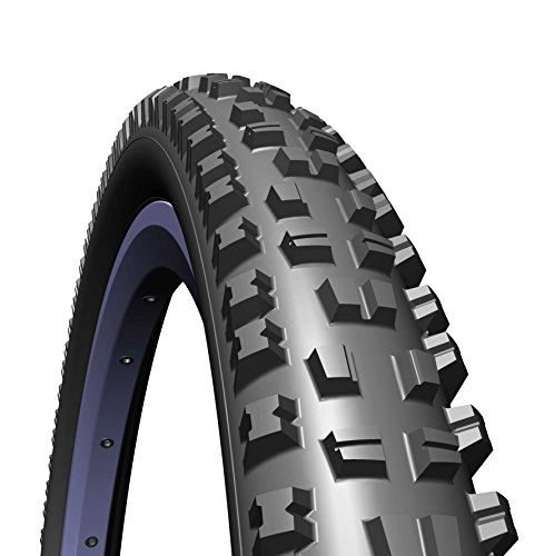 Mountain Bike Tyres : Rubena 1 PAIR of Mitas Triton MTB & Cross Country Tyre, 26 x 2.25 (57-559), black (Pair of Tyres).