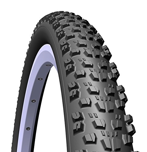 Mountain Bike Tyres : Rubena Mitas Charybdis Top Design MTB & Cross Country Elite Level Tyre, 27, 5 x 2.00 (52-584), black