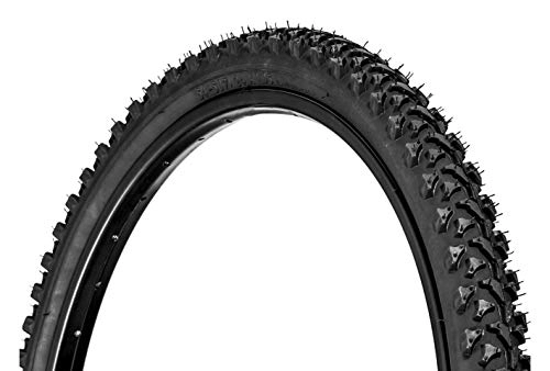 Mountain Bike Tyres : Schwinn MTB Tire with Kevlar, 24-Inch