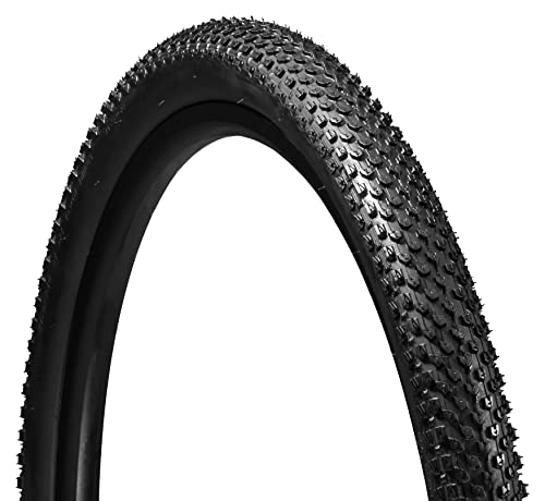 Mountain Bike Tyres : Schwinn Replacement Bike Tire, Mountain Bike, High Traction Trad, 27.5-Inch x 2.10-Inch, Black with Steel Bead