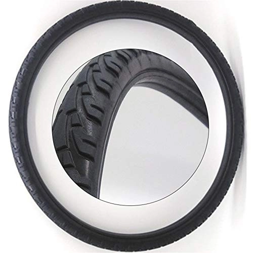 Mountain Bike Tyres : Shping® 1Pc 24 Inch Bicycle Cycling Solid Tire 24 * 1.95 Inch Bike Tubeless PU Tyre Wheel For Mountain Bike