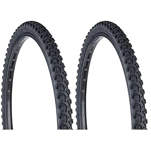 Mountain Bike Tyres : SunLite Bicycle K831 Alpha Bite Mountain Tires PAIR 26x1.95 Black Trail Knobby