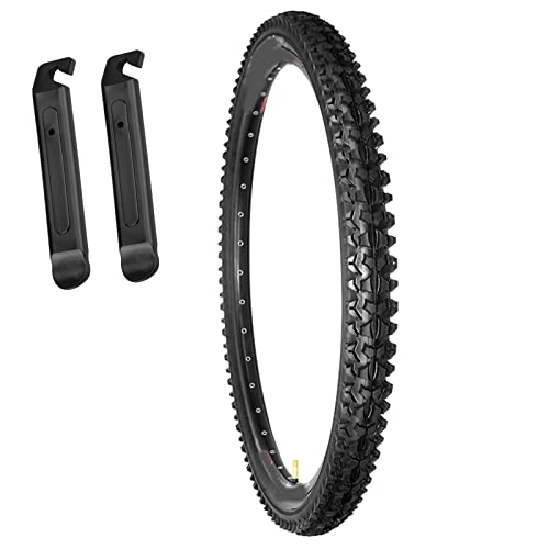 Mountain Bike Tyres : Swing Penguin 1 Pack 26x2.125 Moutain Bicycle Tire with 2 Tire Lever 26 Inch Replacement Bike Tyre for Road Mountain Bicycle