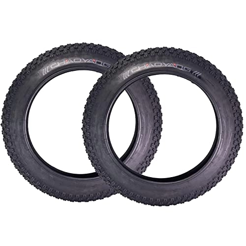 Mountain Bike Tyres : Swing Penguin Mountain Bike Accessory, 20 * 4.0 Fat Tire Bike Tires, Pack Of 2, 40-65PSI For Road And Off-road Fat Ebike
