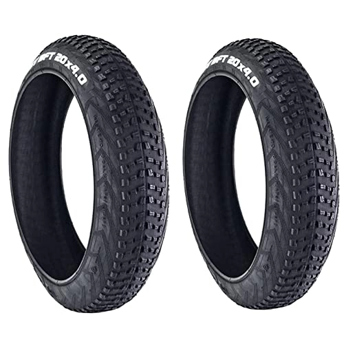 Mountain Bike Tyres : Swing Penguin Replacement Bike Tire, Mountain Bike, 20 X 4.0 Inch, Black 20 Inch Fat Bike Tyre