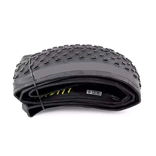 Mountain Bike Tyres : TIMLand Mountain Bike Tyre, Stab-Resistant Low Rolling Resistance Cycling Commuting Tyre Outer Tubes Safety Rubber Bicycle Tyres - 27.5 x 1.95 inch