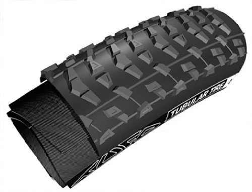 Mountain Bike Tyres : Tufo XC2 Plus Tubular Mountain Bike Tire with Tape, Black