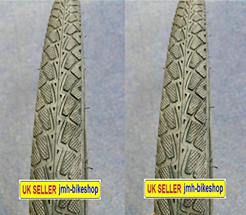 Mountain Bike Tyres : Tyre PAIR of 26" road Free Schrader tubes for mountain bike 26 x 1.50 26 inch