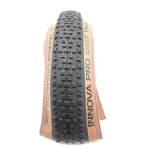 Mountain Bike Tyres : Tyres Tires High Quality 29Inch TRANSFO RMERS MTB Tires 27.5 Inch XC Cross Country Mountain Bicycle Yellow Edge Tubeless Tire Rim 29 (Color : TRANSFO, Wheel Size : 27.5'', Width : 2.1")