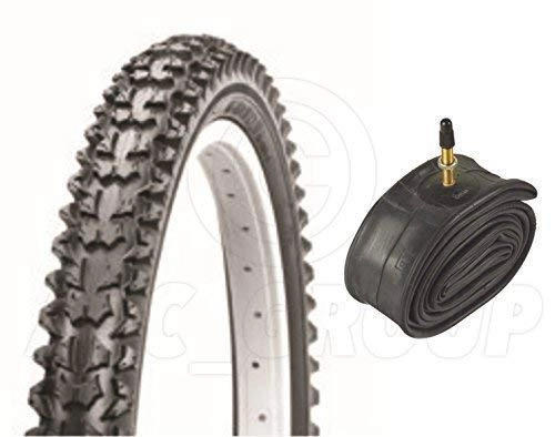 Mountain Bike Tyres : Vancom Bicycle Tyre Bike Tire - Mountain Bike - 26 x 1.95 - With Presta Tube