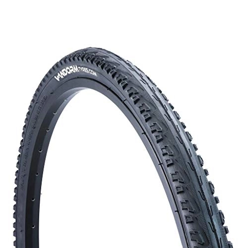 Mountain Bike Tyres : Vandorm Lightning 26" x 1.75" Hybrid MTB Tyres & Presta Inner Tubes (PAIR) - VTJ173.26175