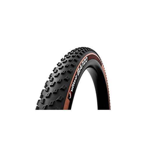 Mountain Bike Tyres : Vittoria Barzo Bicycle Tyre, Brown / Black / Black, 29 x 2.1