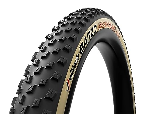 Mountain Bike Tyres : Vittoria Barzo TLR G2.0 Mountain Bike / MTB / XC Tyre: Brown / Black / Black 29 inch 29X2.25