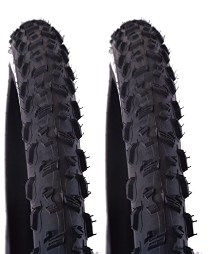 Mountain Bike Tyres : Vittoria GATO CROSS COUNTRY TUBELESS 27.5" x 2.10" (54-584) FOLDING MTB BIKE TYRES (PAIR) BLACK