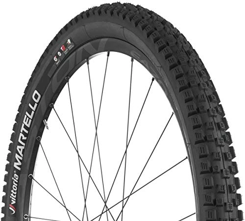 Mountain Bike Tyres : Vittoria Martello 26" x 2.5" Mountain Bike Enduro Downhill XC Moto Tread G+ Isotech TNT Tubeless Ready MTB Tyre