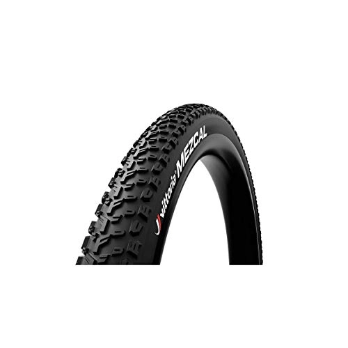 Mountain Bike Tyres : Vittoria Mezcal III Bicycle Tyre, Full Black, 26 x 2.10