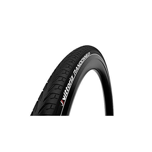 Mountain Bike Tyres : Vittoria Randonneur Rigid Tyre, Full Black Reflex, 700 x 40c