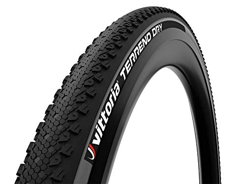 Mountain Bike Tyres : Vittoria Terreno Dry 650b x 47c (27.5" x 1.75") Folding Foldable Tyre Gravel Cyclocross MTB Bike Fast Rolling (One Tyre)