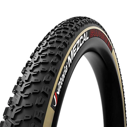 Mountain Bike Tyres : Vittoria Unisex's Mezcal III Bicycle Tyre, Black / para, 29 x 2.35 inches