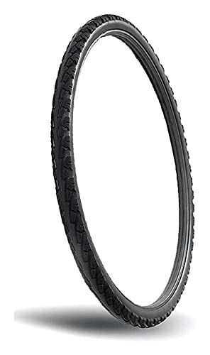 Mountain Bike Tyres : ZHYLing 26 1.95 Bicycle Solid Tire 26 Inch Mountain Bike Road Bike Solid Tire (Color : Black) (Color : Black)