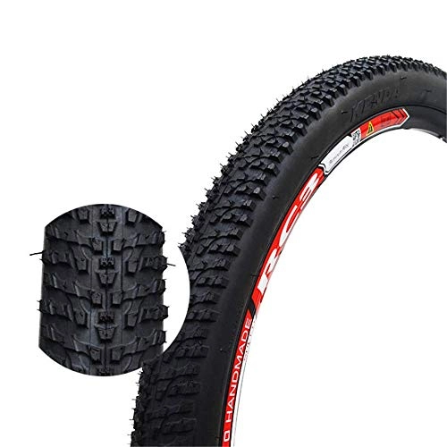 Mountain Bike Tyres : ZMXZMQ Mountain Bike Tyres, Anti Puncture Bicycle Out Tyres, Non-Slip Bikes Fast Rolling Tires, 24 * 1.95