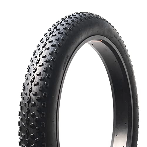 Mountain Bike Tyres : ZUKKA Fat Tire, 26 x 4.0 inch Folding Electric Bike Tires, Wide Mountain Snow Bicycle Replacement Tires Accessory