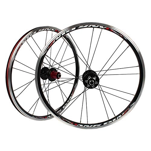 Mountain Bike Wheel : 20 inch Bike Wheel Disc Brake Quick Release Aluminum Alloy Double Wall Rim Ultralight High Strength Mountain Racing Wheels Precision / 451 / A