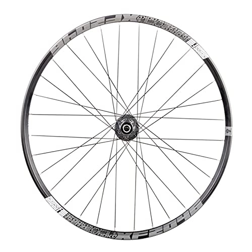 Mountain Bike Wheel : 26 / 27.5 / 29 Inch Front and Rear Bike Wheels Quick Release Mountain Bicycle Wheelset Ultralight Alloy MTB Rim Disc Brake 7-11 Speed, Black_26 Inch