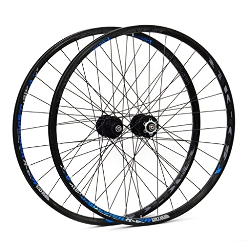 Mountain Bike Wheel : 26 27.5 29 Inch MTB Bicycle Wheelset, Aluminum Alloy Disc Brake Sealed Bearing Hubs Mountain Bike Wheels Rim Front & Rear Wheel 7 / 8 / 9 / 10 / 11 Speed Wheels