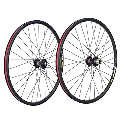 Mountain Bike Wheel : 26 / 27.5 / 29" Mountain Bike Wheelset Disc Brake MTB Rim Quick Release Wheels 32H Hub for 7 / 8 / 9 / 10 Speed Cassette Flywheel 2140g (Size : 29'')