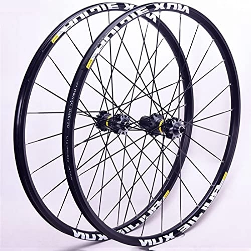 Mountain Bike Wheel : 26 27.5 29" Mountain Bike Wheelsets Carbon Hub MTB Disc Brakes Wheels Quick Release 24H Flat Spokes Sealed Bearings Fit 8 9 10 11 Speed Cassette 1895g