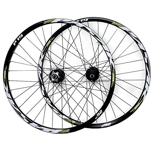 Mountain Bike Wheel : 26 27.5 29in MTB Wheelset Disc Brake Mountain Bike Front And Rear Wheel Sealed Bearing Conical Hub 7 8 9 10 11 Speed Quick Release